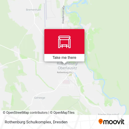 Rothenburg Schulkomplex map