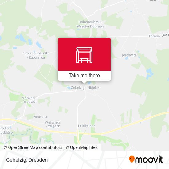Карта Gebelzig