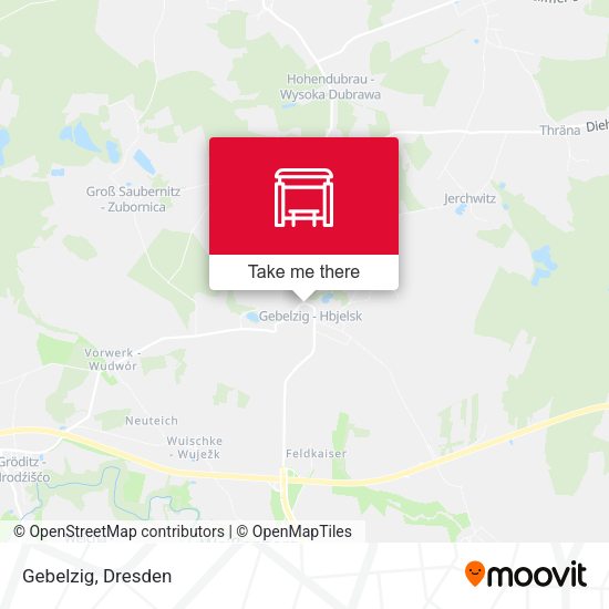 Карта Gebelzig