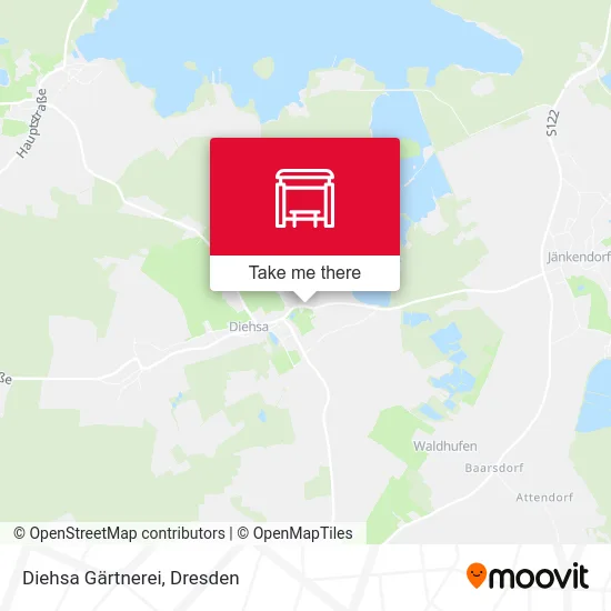Карта Diehsa Gärtnerei