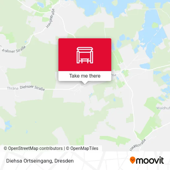 Карта Diehsa Ortseingang