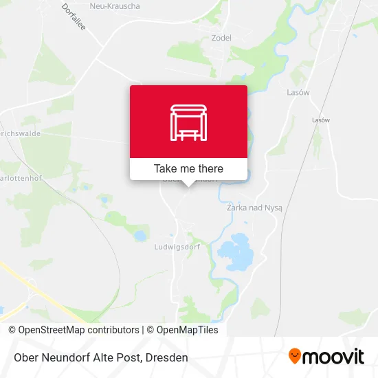 Карта Ober Neundorf Alte Post