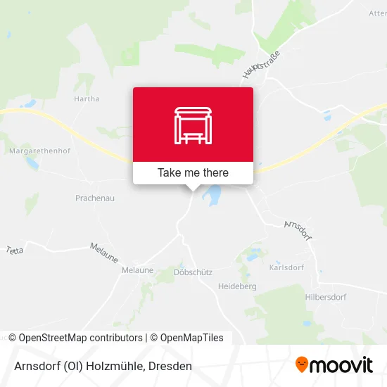 Карта Arnsdorf (Ol) Holzmühle