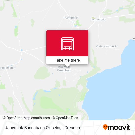 Карта Jauernick-Buschbach Ortseing.