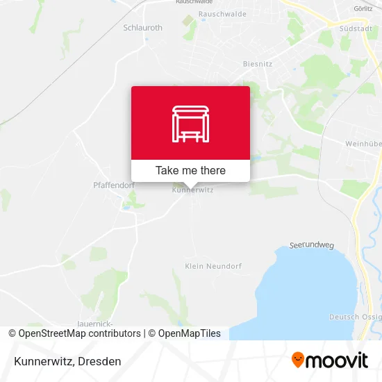 Карта Kunnerwitz
