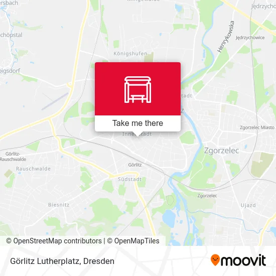 Карта Görlitz Lutherplatz