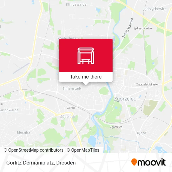Карта Görlitz Demianiplatz