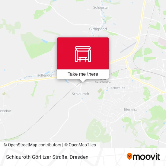 Schlauroth Görlitzer Straße map
