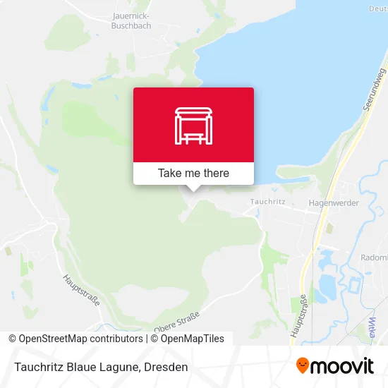Карта Tauchritz Blaue Lagune