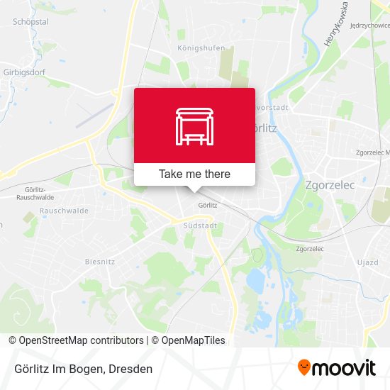 Карта Görlitz Im Bogen