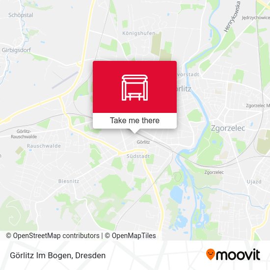 Карта Görlitz Im Bogen