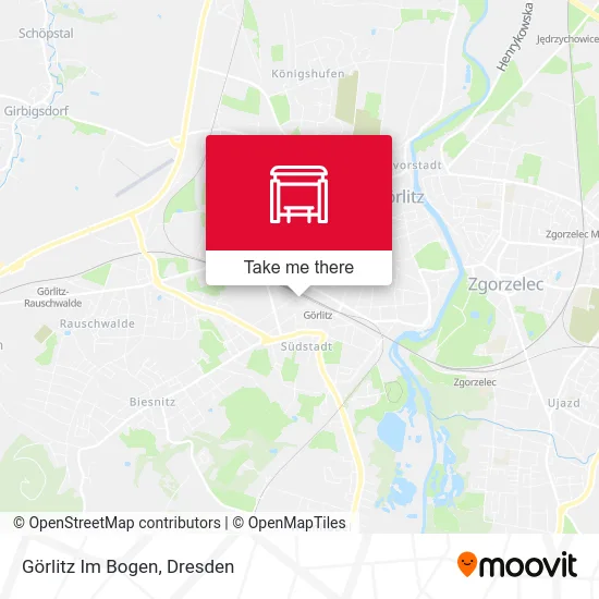 Карта Görlitz Im Bogen