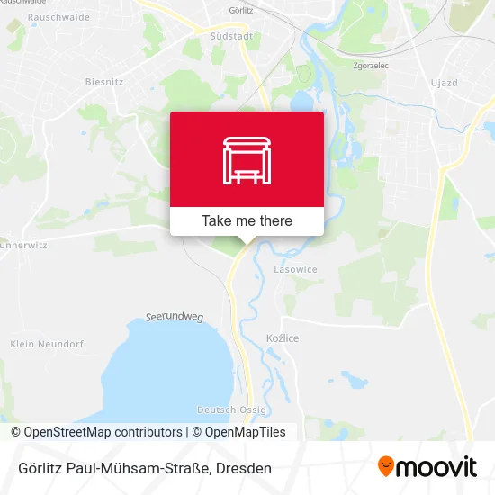 Карта Görlitz Paul-Mühsam-Straße