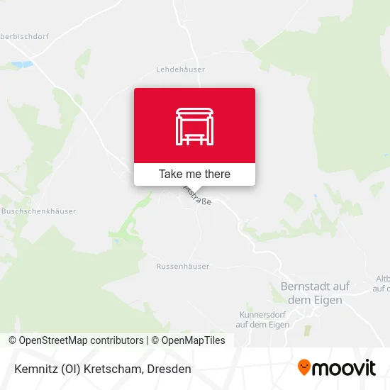 Карта Kemnitz (Ol) Kretscham