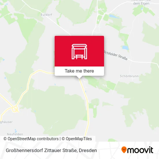 Карта Großhennersdorf Zittauer Straße