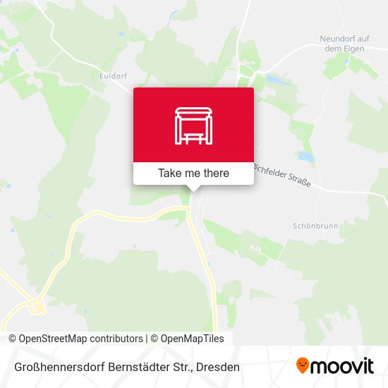 Карта Großhennersdorf Bernstädter Str.