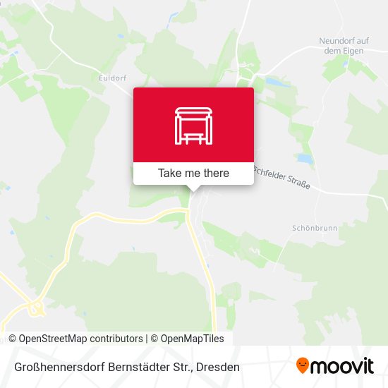 Карта Großhennersdorf Bernstädter Str.