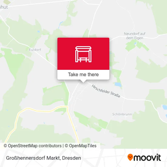 Карта Großhennersdorf Markt