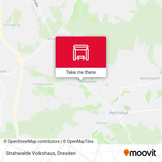 Карта Strahwalde Volkshaus