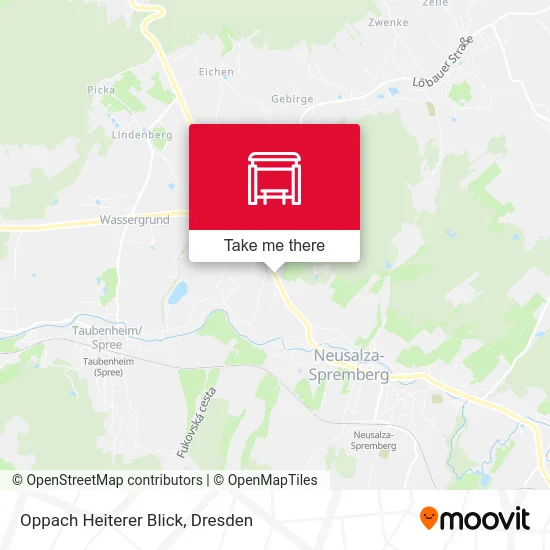 Карта Oppach Heiterer Blick