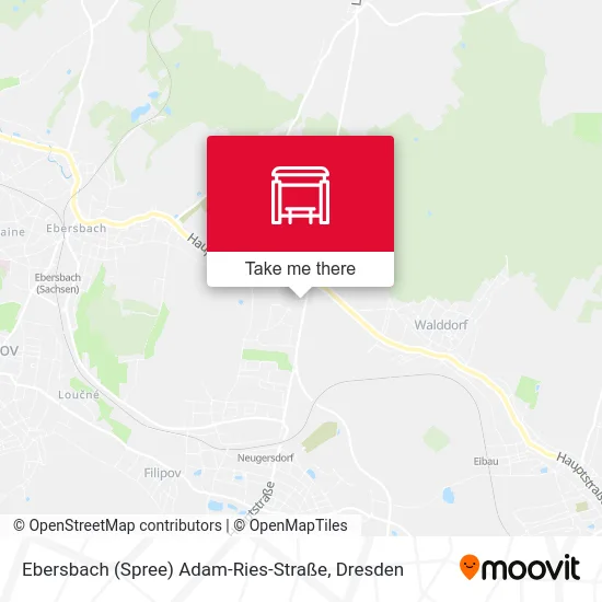 Карта Ebersbach (Spree) Adam-Ries-Straße