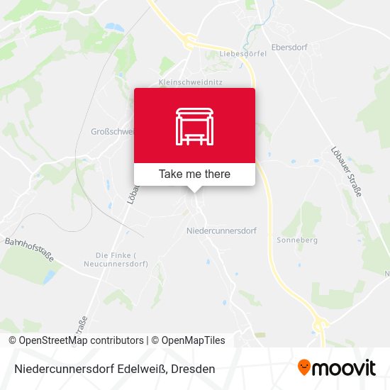 Карта Niedercunnersdorf Edelweiß