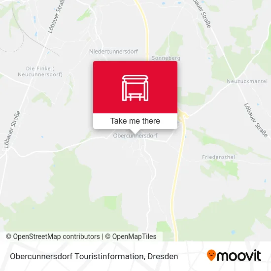 Карта Obercunnersdorf Touristinformation