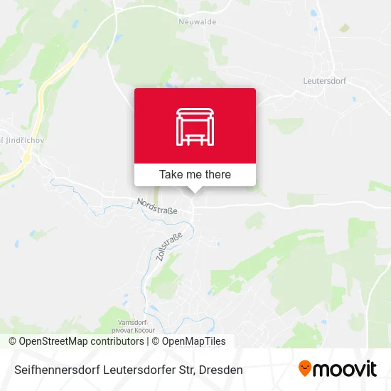 Карта Seifhennersdorf Leutersdorfer Str
