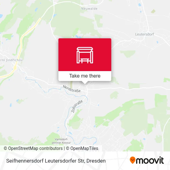 Карта Seifhennersdorf Leutersdorfer Str