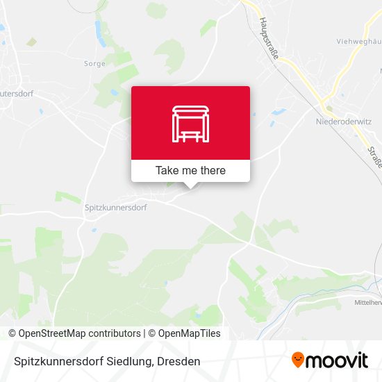 Карта Spitzkunnersdorf Siedlung