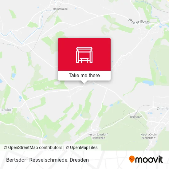 Карта Bertsdorf Resselschmiede