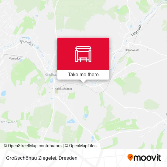 Карта Großschönau Ziegelei