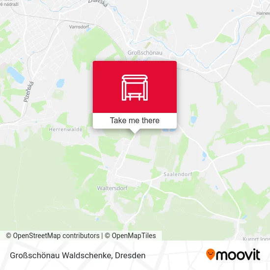 Карта Großschönau Waldschenke
