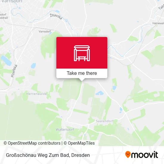 Карта Großschönau Weg Zum Bad