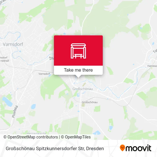 Карта Großschönau Spitzkunnersdorfer Str