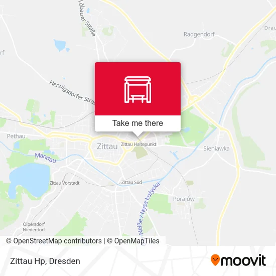 Карта Zittau Hp