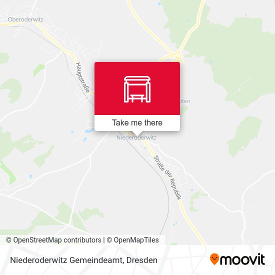 Карта Niederoderwitz Gemeindeamt