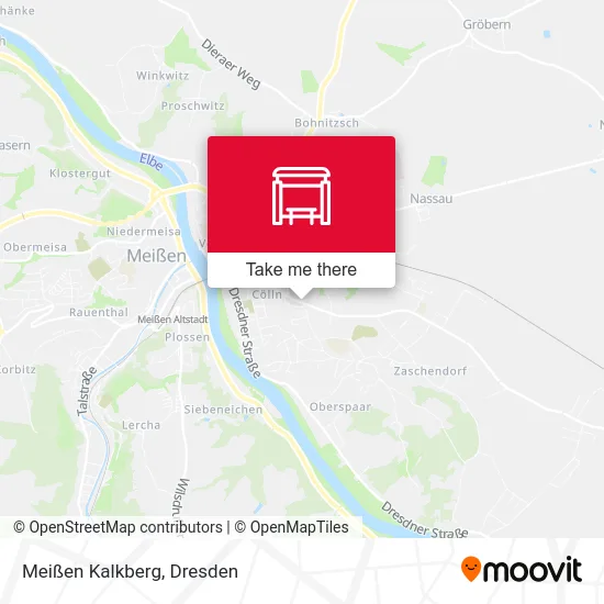 Карта Meißen Kalkberg