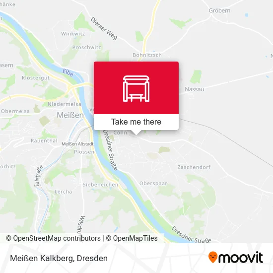 Карта Meißen Kalkberg