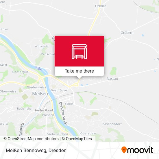 Карта Meißen Bennoweg