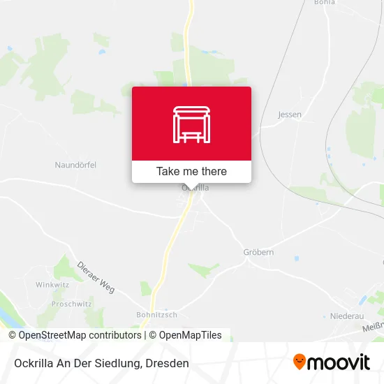 Карта Ockrilla An Der Siedlung