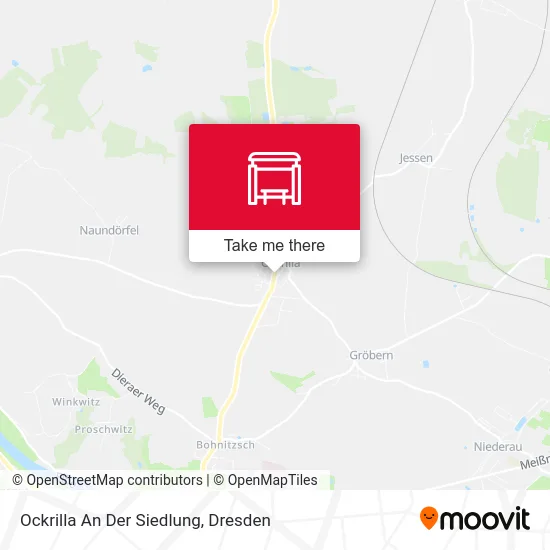 Карта Ockrilla An Der Siedlung
