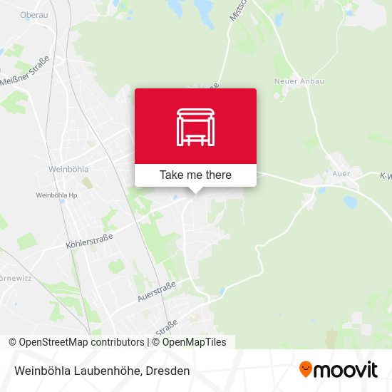 Карта Weinböhla Laubenhöhe