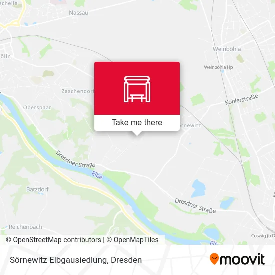 Карта Sörnewitz Elbgausiedlung