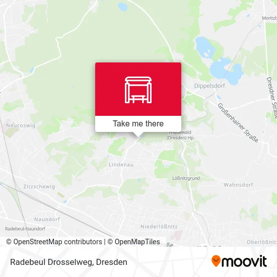 Карта Radebeul Drosselweg