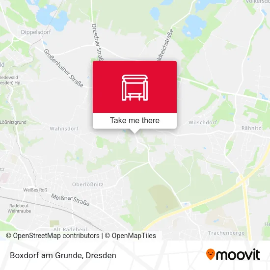 Карта Boxdorf am Grunde