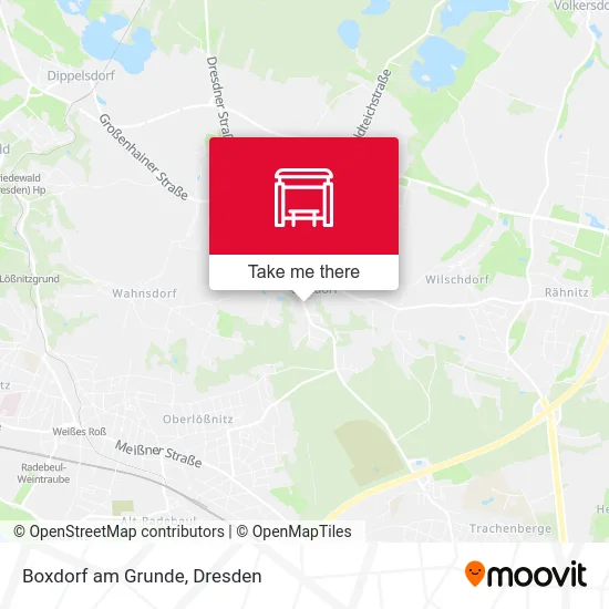 Карта Boxdorf am Grunde