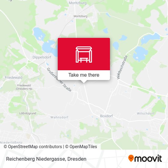 Карта Reichenberg Niedergasse