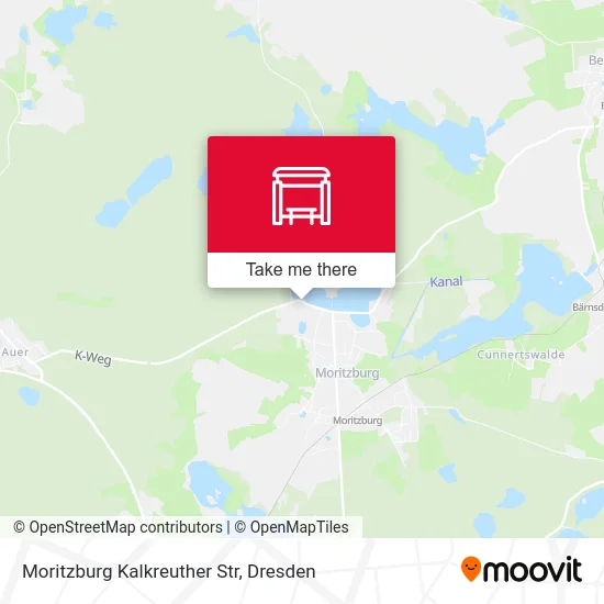 Карта Moritzburg Kalkreuther Str