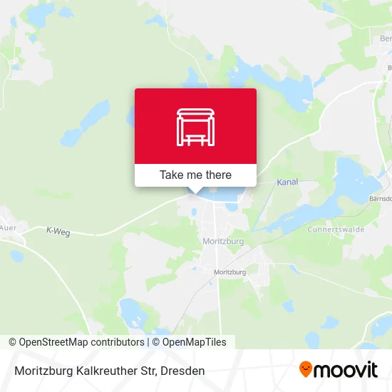 Карта Moritzburg Kalkreuther Str